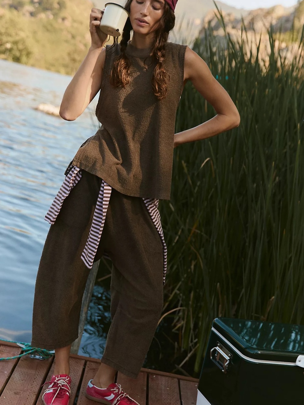 Fp movement towel terry relaxed set